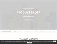 Tablet Screenshot of produktbild.net